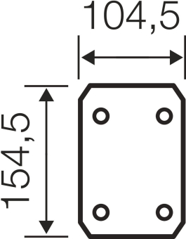 Hensel Montageplatte aus ISO    EB MP 10 