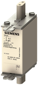Siemens 3NA38016 NH000 6A 690VAC/250DC 