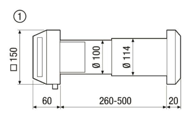MAICO Außenluftdurchlass          ALD 10 