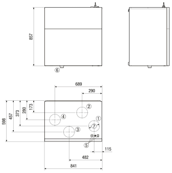 Maico Raumluft-System       WS 320 KBRET 