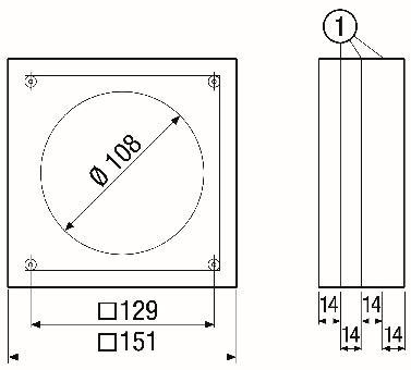 MAICO Abstandhalter               ECA-AH 