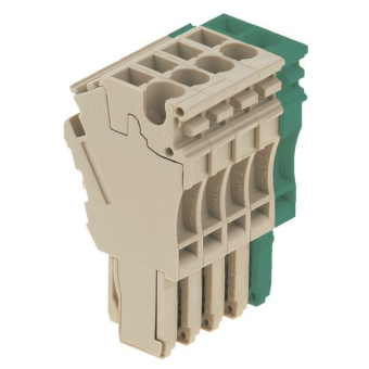 Weidmüller ZP 2.5/1AN/QV/5 GN/BE Klemme 