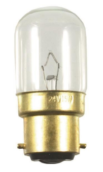 S&H Birnenlampe 30x60mm Ba22d 130V 47182 