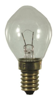 S&H Tropfenlampe 35x65mm E14 12V   43006 