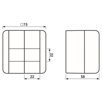 JG APWG Doppeltaster              835NAW 