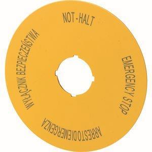 EATON M22-XAK15 Schild NOT-HALT   167640 