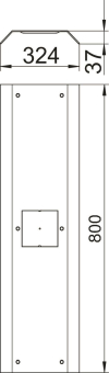 OBO AIKA DAT 25040 Geräteanschlussdeckel 
