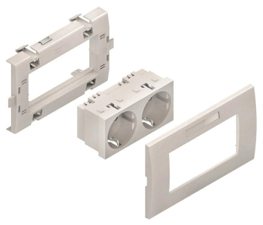 HKL Zweifachsteckdoseneinheit  KES-2.3.3 