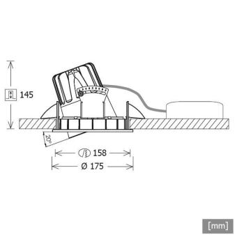 LTS CSARL     CSARL 72.4030.35/DALI weiß 