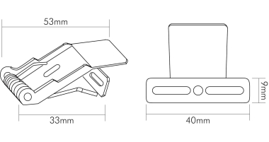Nobile Einbaufeder Set für    1577819904 