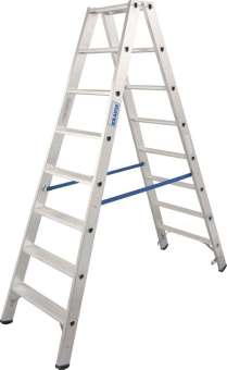 Krause Stufen-Doppelleiter Alu 2x8 