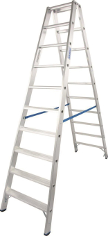 Krause Stufen-Doppelleiter Alu 2x10 