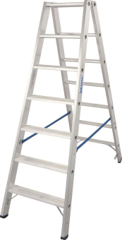 Krause Stufen-Doppelleiter Alu 2x7 