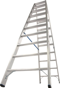 Krause Stufen-Doppelleiter Alu 2x10 