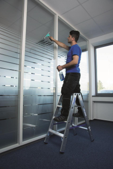 Krause Stufen-Doppelleiter Alu 2x3 