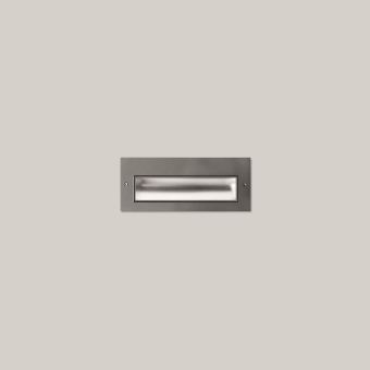 BEGA Wandeinbauleuchte silber   24063AK4 