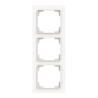 BJ Abdeckrahmen 3-fach          1723-44M 