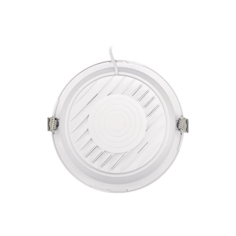 LEDV Downlight Comfort Opal IP44 weiss 