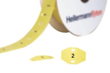 Hellermann TAGPU20X30-2-PUR-YE (1000) 