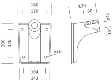 SITECO Wandflansch             5NY5100-1 