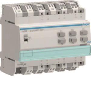 Hager Schaltaktor 6fach KNX 16A  TYA606E 