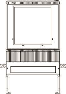 Hager Wandler-u.Messschrank    ZAW102MY8 