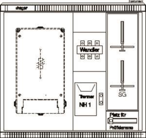 Hager Wandler-u.Messschrank    ZAW102WM2 