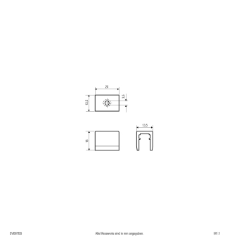 EVN Befestigungsclip -2er-Set    SVB67BS 