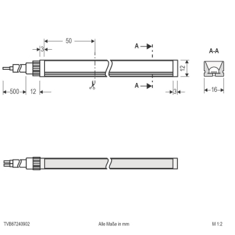 EVN LED-Neon-Flex Topview -  TVB67240902 
