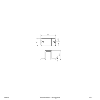 EVN Befestigungbügel -2er-Set    SVB67BB 