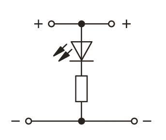 WAGO 281-634/281-413 Bauelementklemme, 