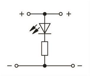 WAGO 281-634/281-413 Bauelementklemme, 