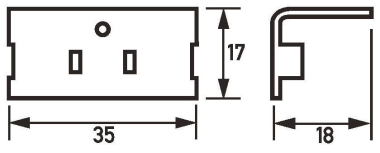 Doepke Klemmenabdeckung          KA-DFS2 
