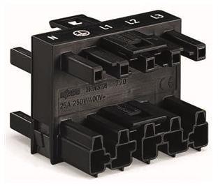 WAGO 770-659 3-fach-Verteiler,5-polig, 