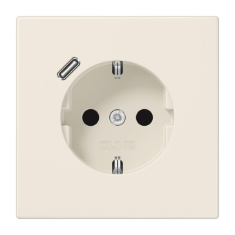 Jung SCHUKOsteckdose m.USB    LS1520-18C 