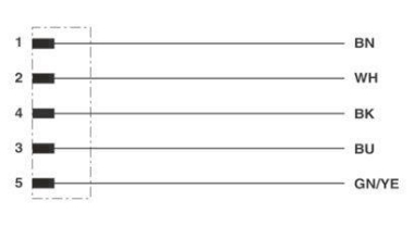 Phoenix 1669796     SAC-5P-M12MR/1,5-PUR 