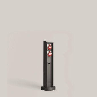 BEGA Anschlusssäule 2x230V grafit  70384 