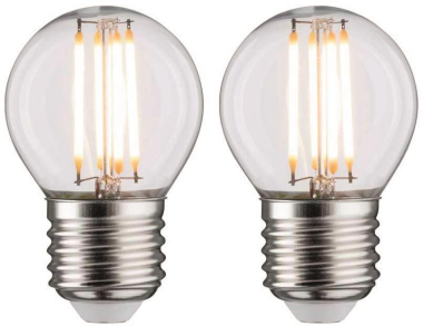 Paulmann LED Fil 2er Tropfen 470lm 28640 