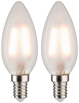 Paulmann LED Fil 2er Kerze 250lm   28636 
