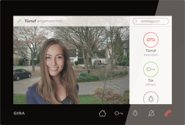 GIRA 1209005 Wohnungsstation Video AP7 