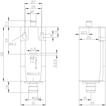 SIEM Basisschalter    3SF1234-1KC05-1BA1 