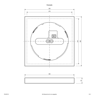 EVN LED Anbaupanel -           PAQ300125 