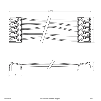 EVN Durchgangsverdrahtungsset  FW6512DV5 