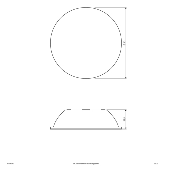 EVN Linse für FT2501xx und      FT2560FL 