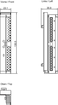 Siemens 6ES73921AJ000AA0 Frontstecker 