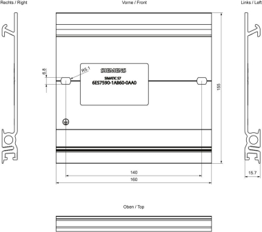 Siemens 6ES75901AB600AA0 SIMATIC S7-1500 