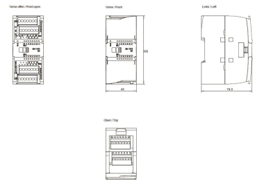 Siemens 6ES72221BH320XB0 SIMATIC S7-1200 