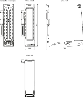 SIEM SIMATIC S7-1500  6ES7521-1BH50-0AA0 