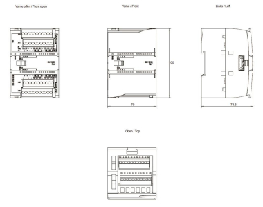 SIEM Simatic S7-1200, 6ES7222-1XF32-0XB0 
