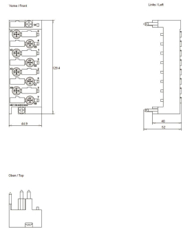 SIEM Simatic DP,      6ES7194-4CB10-0AA0 